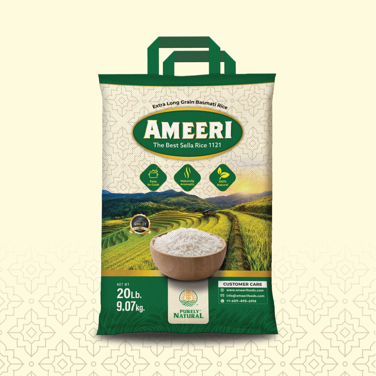 Ameeri Sella Rice 20 LB