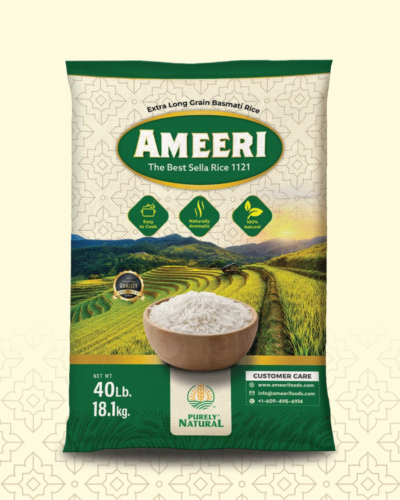 Ameeri Sella Rice 40 LB